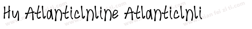 Hu Atlanticlnline Atlanticlnline字体转换